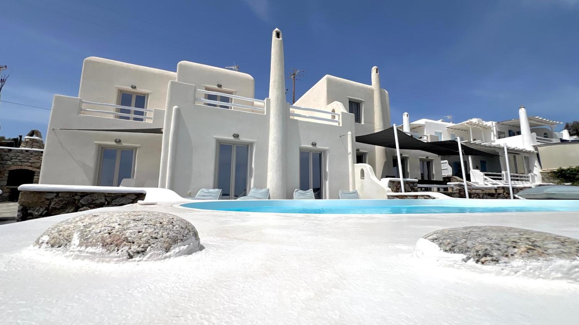 Psarou Summer Villas Esterno foto