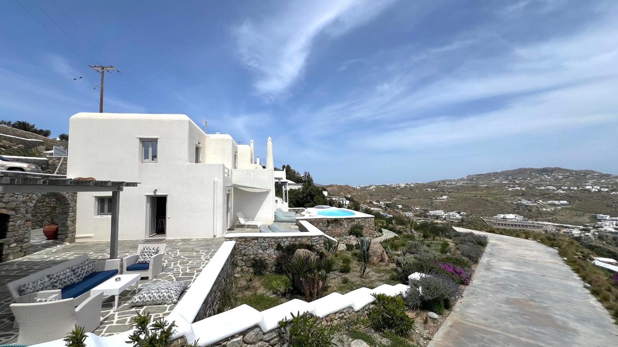 Psarou Summer Villas Esterno foto